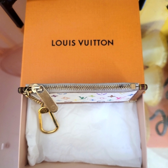 LOUIS VUITTON Limited Edition Monogram Multicolor pochette Cles/pouch - Picture 4 of 10